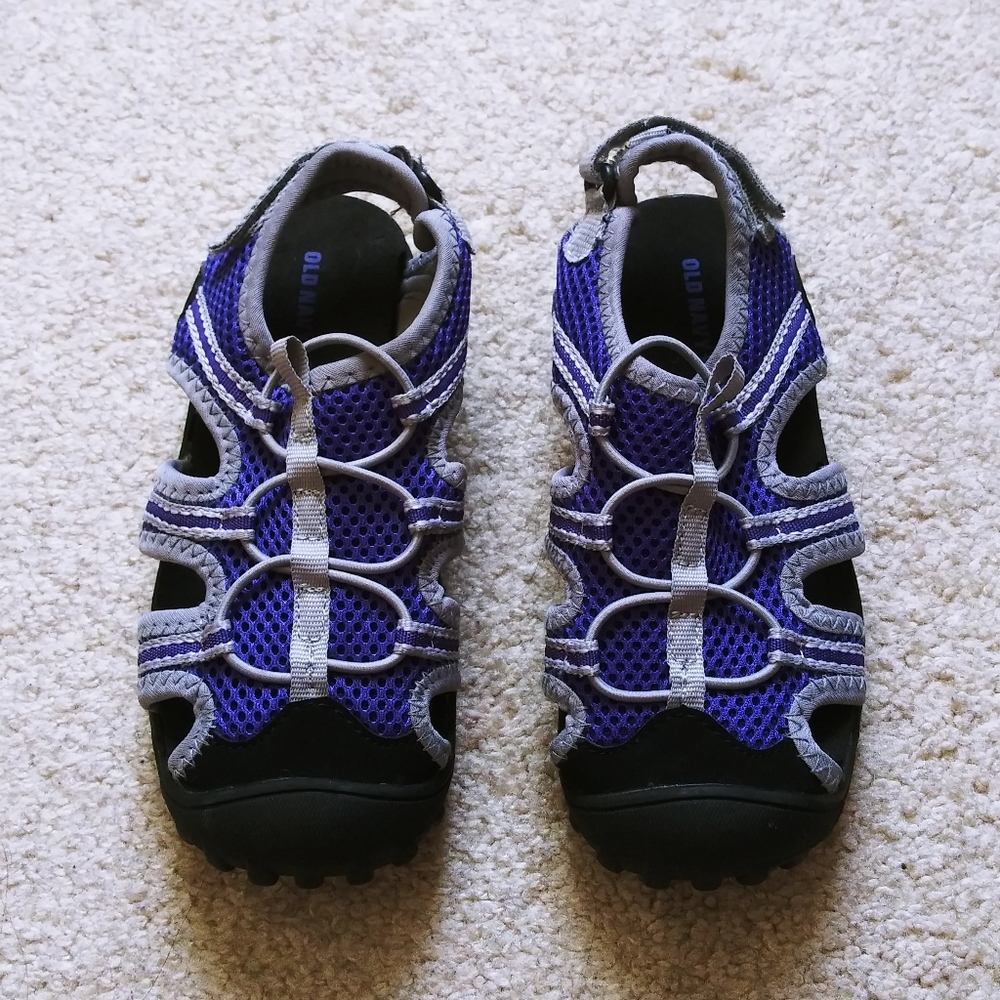 💎NEW! Old Navy Girls Purple Water/Beach Sandals